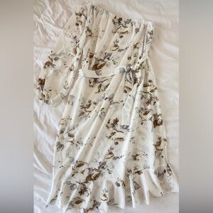 Floral Off-Shoulder Dress